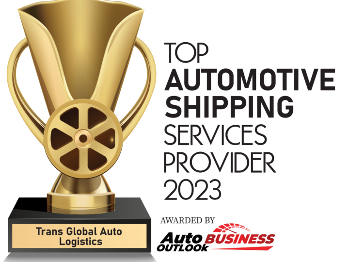 Trans Global Auto Logistics Recognized as a Top 10 Automotive Shipping Provider by Auto Business Outlook Magazine